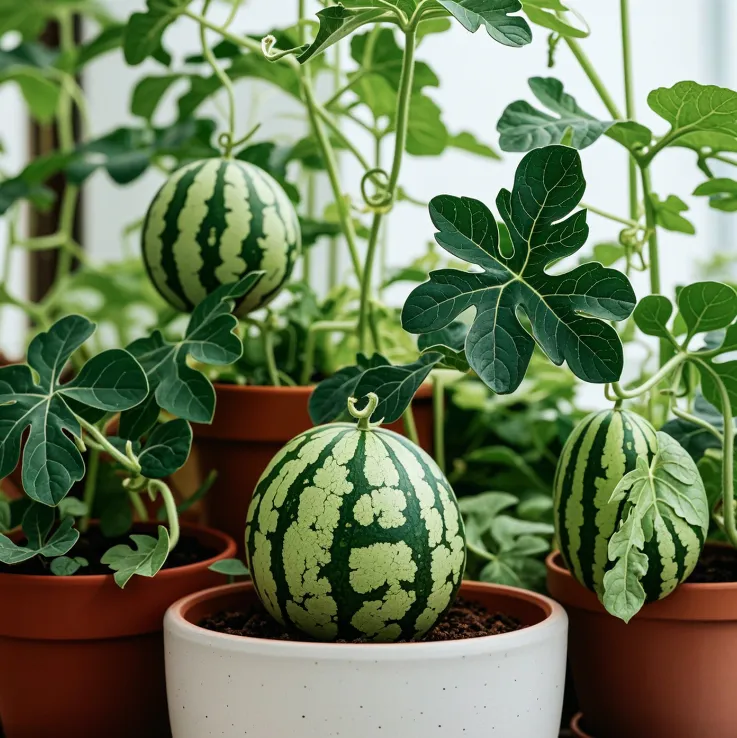 Apple Watermelon Seeds-Small Space Planting