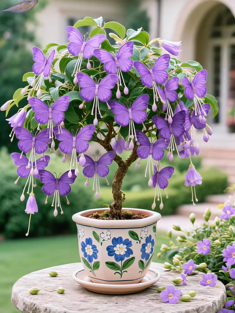 Golden Thread Butterfly Flower Seeds