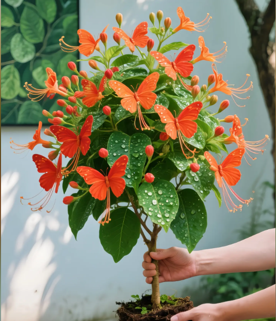 Golden Thread Butterfly Flower Seeds