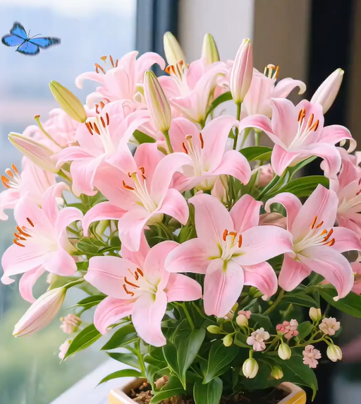 ⚜️Rare Color Double-Petaled Fragrant lily bulbs—Fresh and Sweet