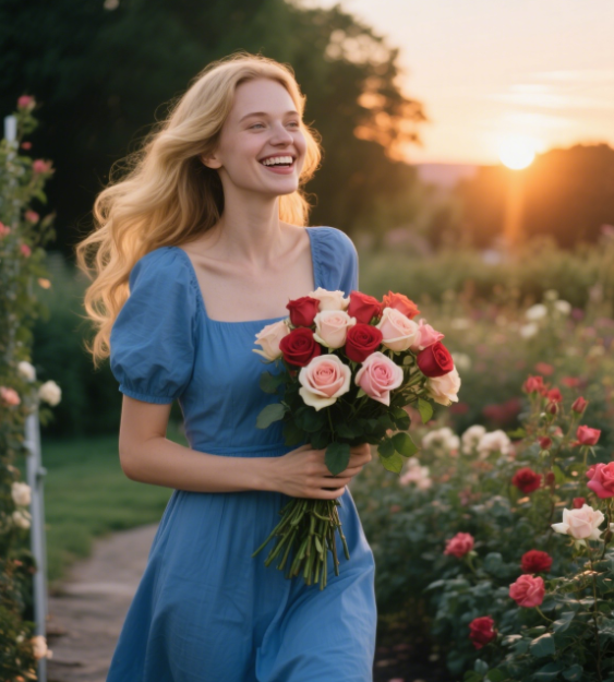 🌹 Double-Flowered Multicolor Rose – One Plant, a Garden of Color! 🎨✨