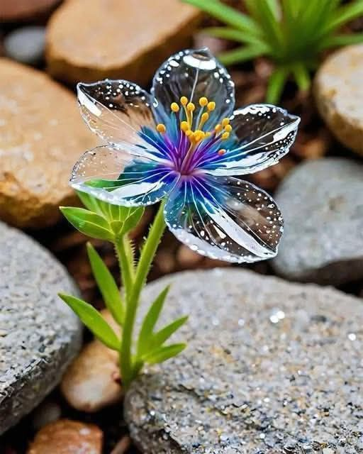 Rainbow Crystal Glass Flower Seeds