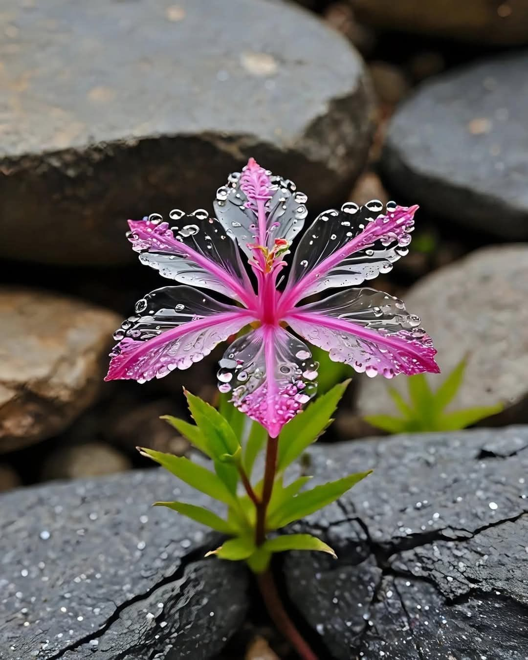 Rainbow Crystal Glass Flower Seeds