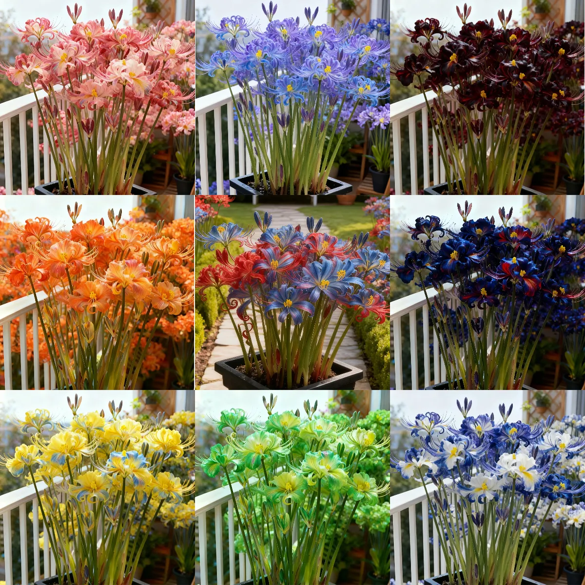 🔥🌺Seraphic Glow Spider Lily Bulbs