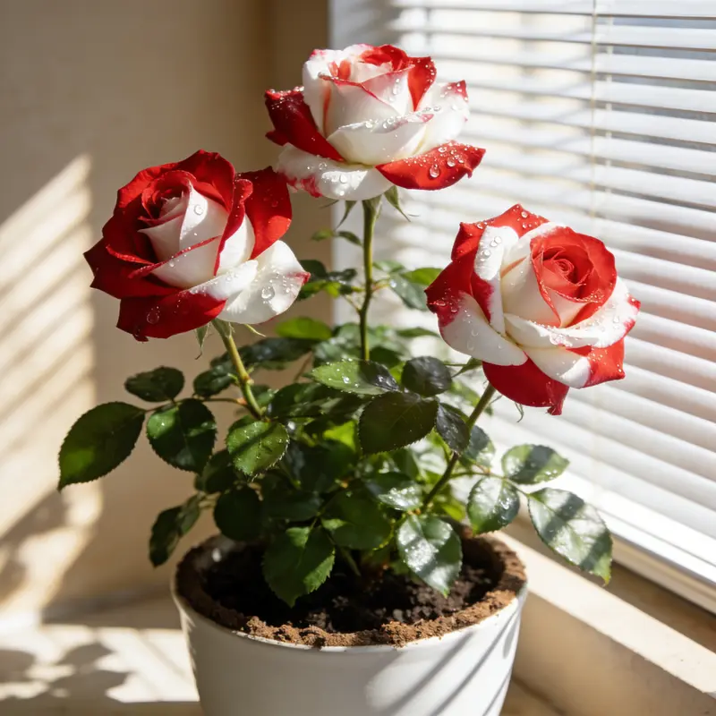 【BestSellerTop】Rare Twin Red White Rose Seeds (200/1000pcs) – Stunning Garden Blooms, Easy to Grow