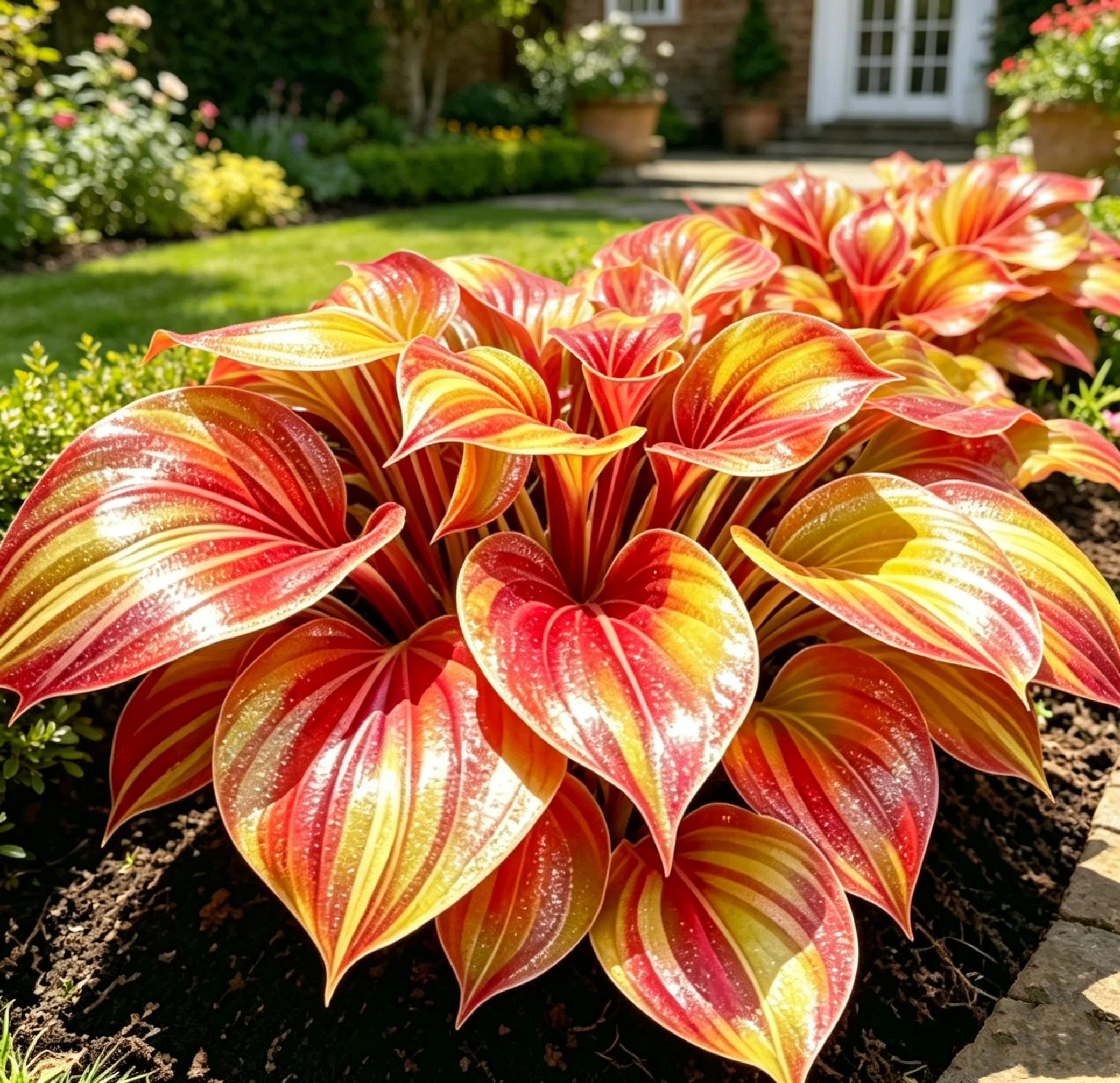 💎 Rare Multi-Color Opal Hosta Seeds – Shimmering Foliage for Elegant Shade Gardens 🌿