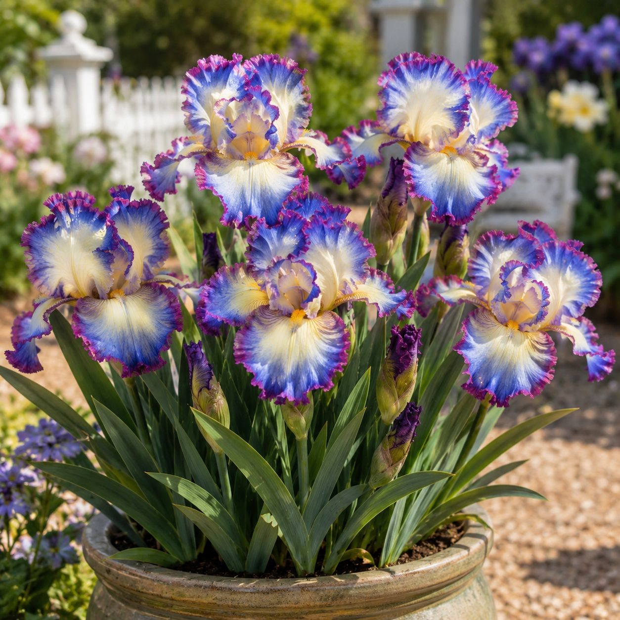 🌸 Iris Bulbs – Elegant Blooms That Return Year After Year