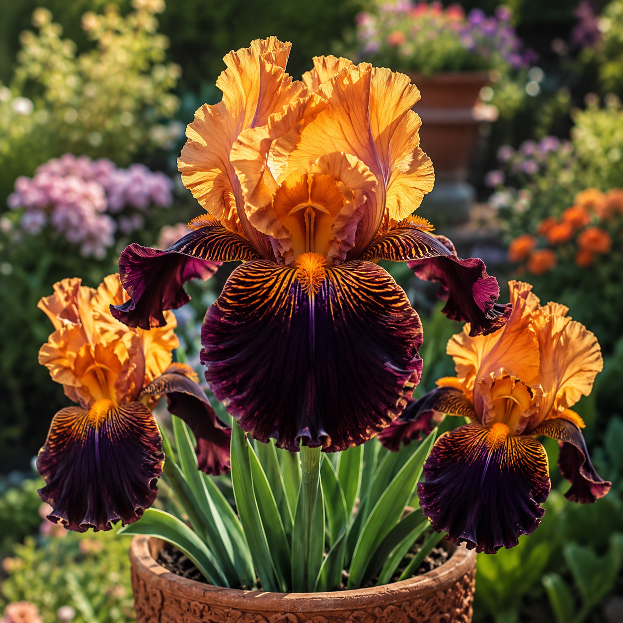 🌸 Iris Bulbs – Elegant Blooms That Return Year After Year