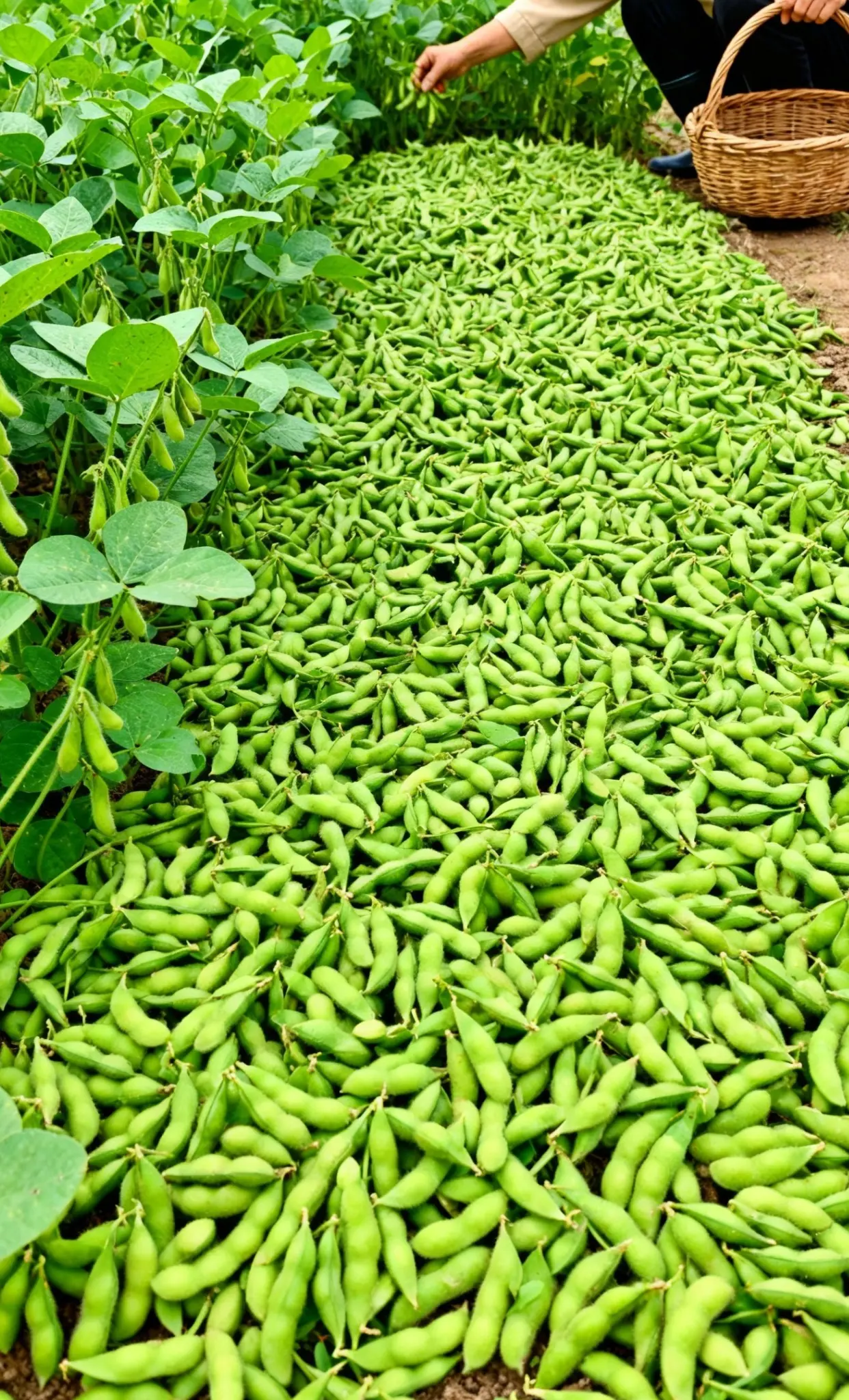 🌱 Dwarf Edamame Seeds – Big Harvests in Small Spaces!
