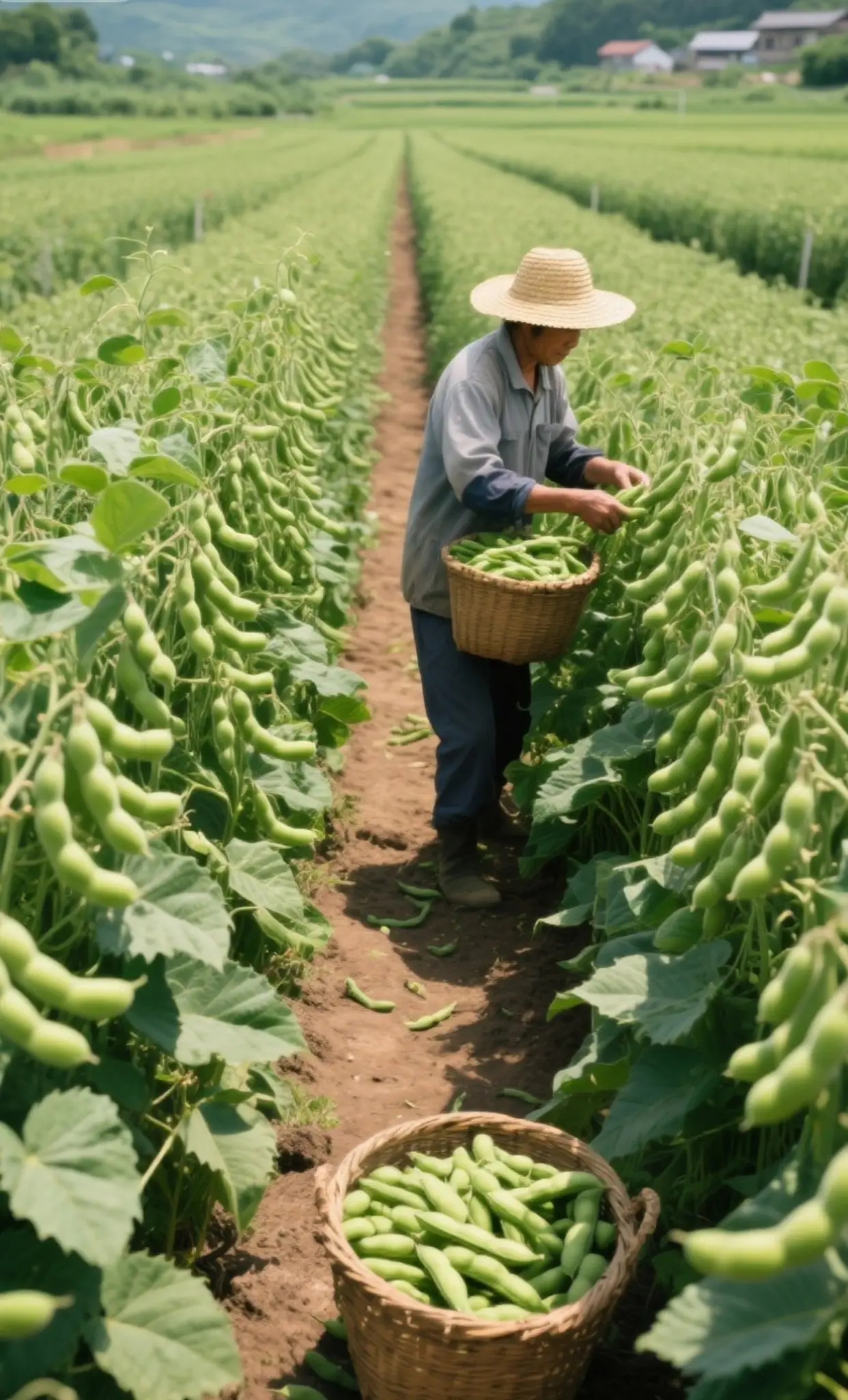 🌱 Dwarf Edamame Seeds – Big Harvests in Small Spaces!