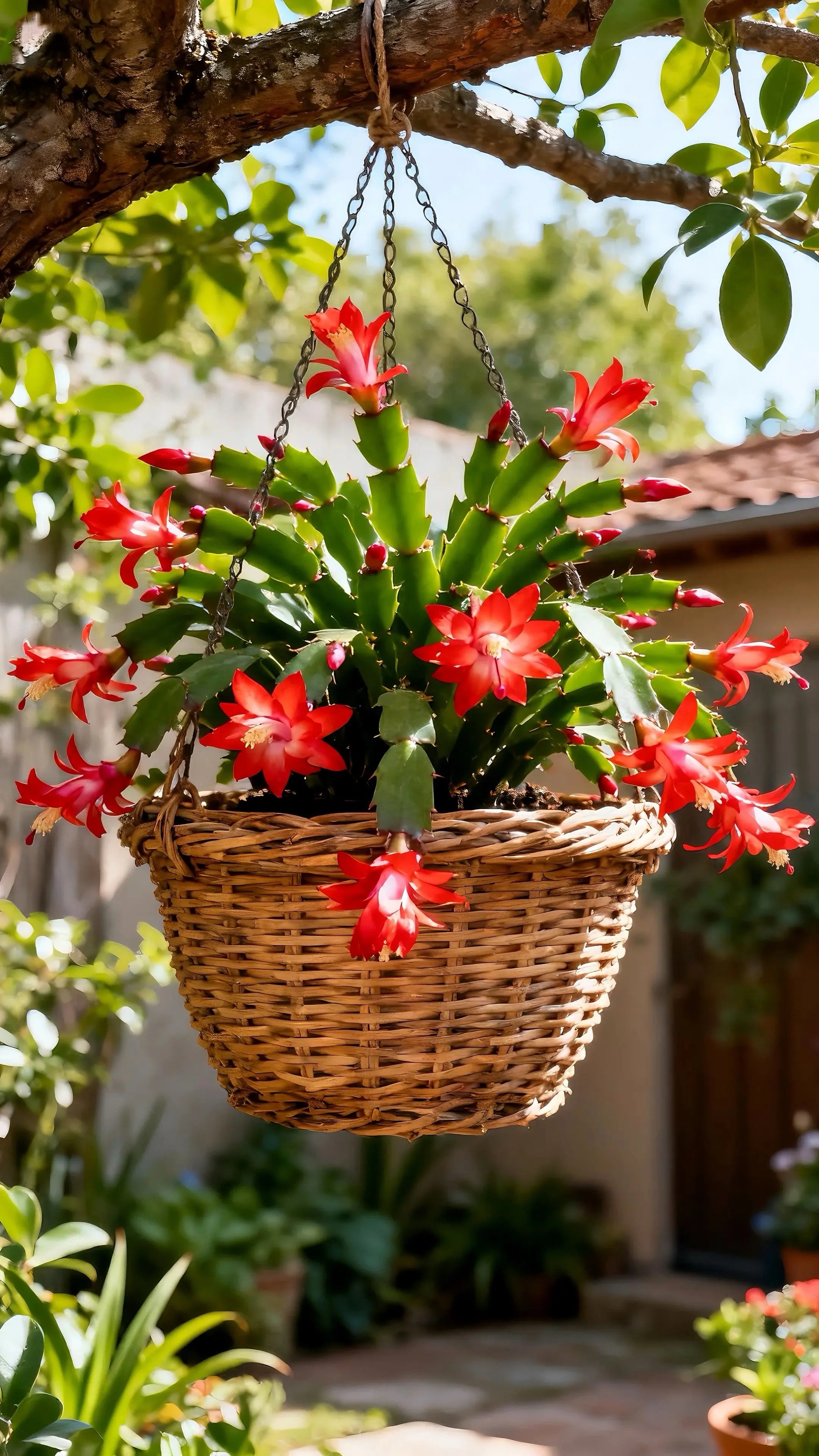 🦀Mix Colors Schlumbergera Bulbs– Easy-Care Blooms in Every Shade, Even in Winter ❄️🌈