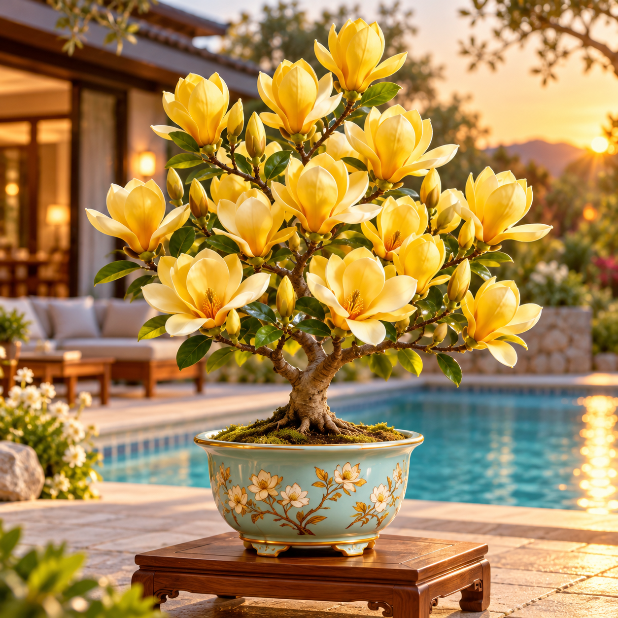 Magnolia liliiflora (Purple Orchids) Bulbs 🌸 Flowers Hide the Leaves, Fragrance Fills the Air