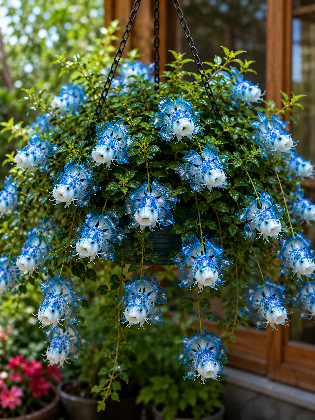🐠 Rare Goldfish Hanging Plant -A Charming Trailing Plant for Hanging Baskets, Patios & Bright Indoor Spaces