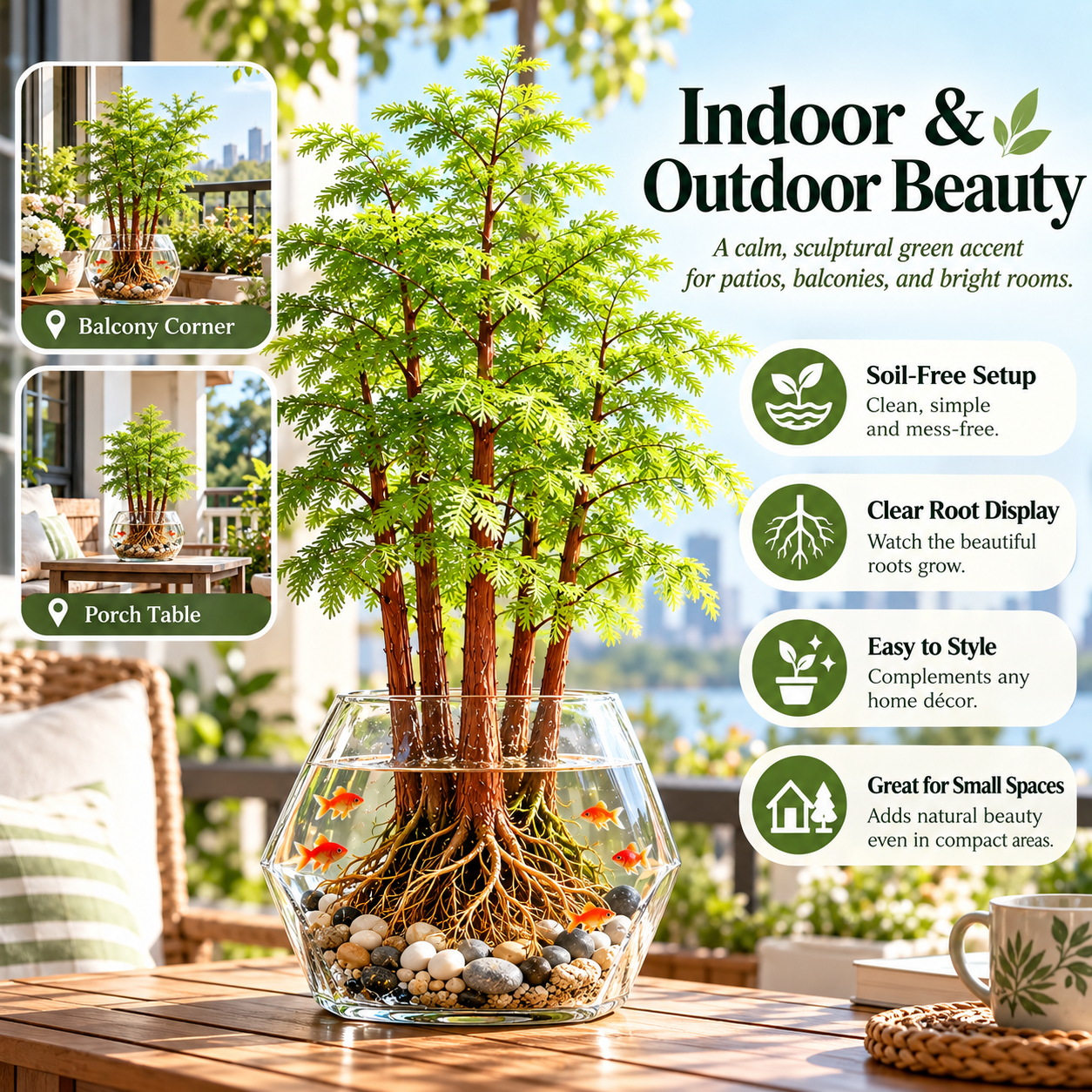 🌿 Hydroponic Dawn Redwood Bulbs - Metasequoia glyptostroboides