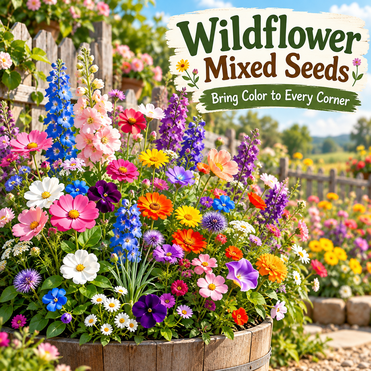 🔥Last day clearance💝Premium Cold-Hardy Mixed Perennial Seeds - Selected 40+ Fall Planting Mix