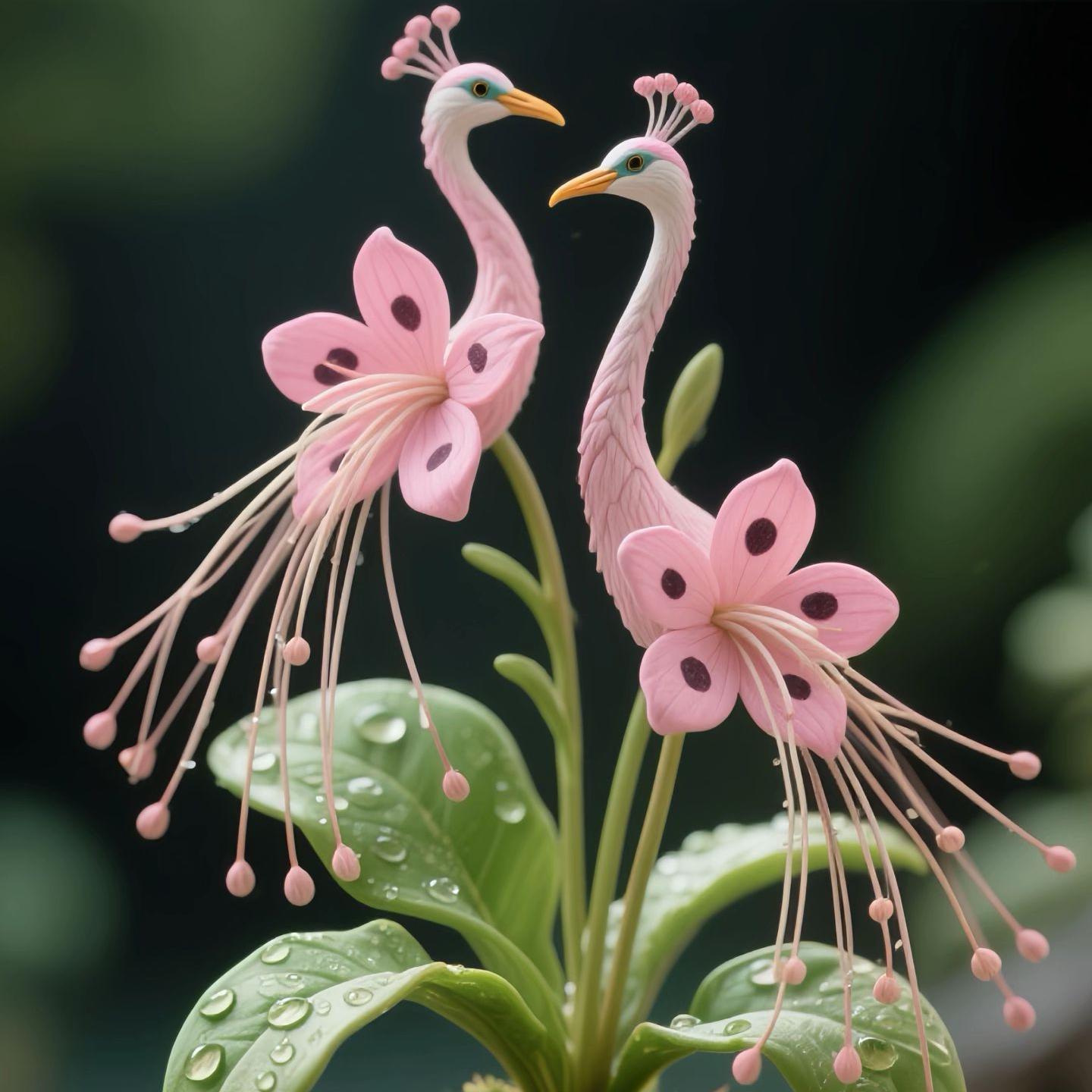 💎 Peacock Bloom Orchid