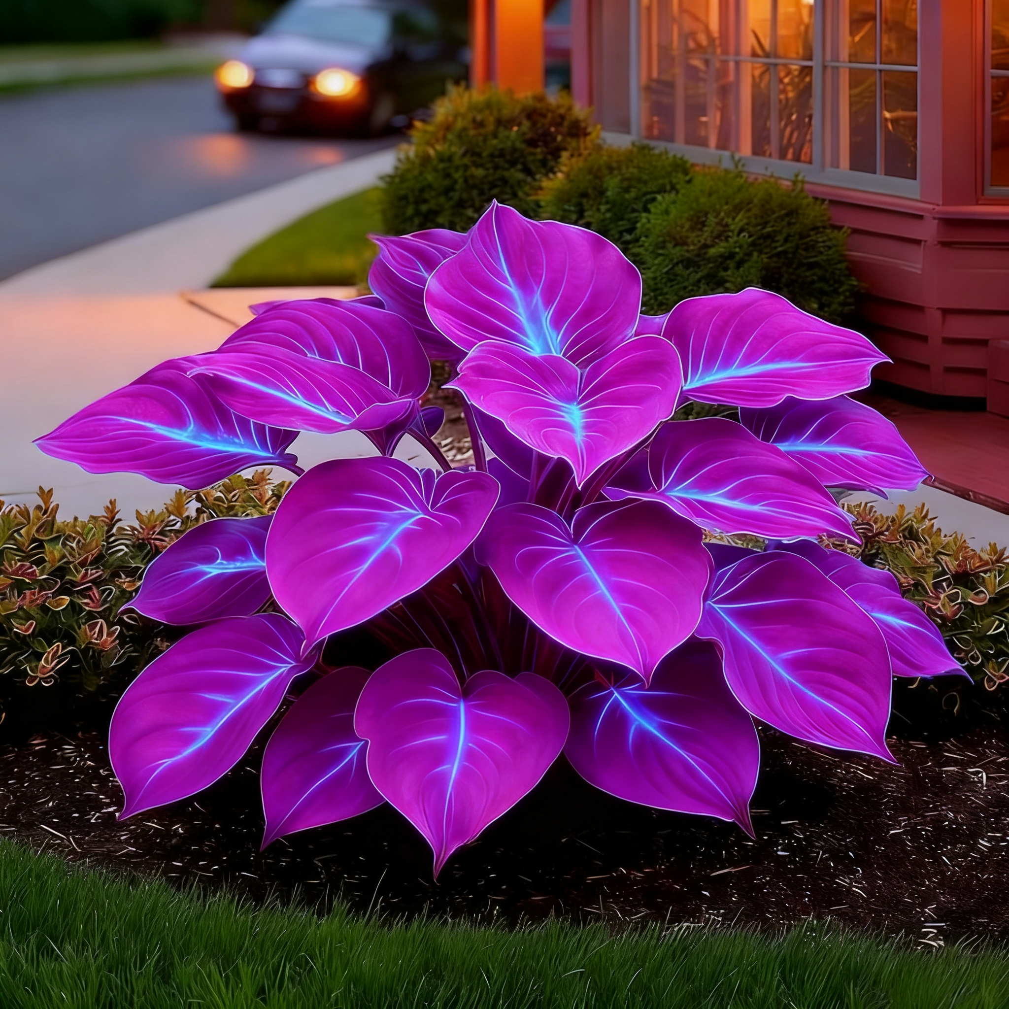 💥2025 Neuheit: Flame Red Lips Hosta – Entfesseln Sie das Leuchten in Ihrem Garten!🔥