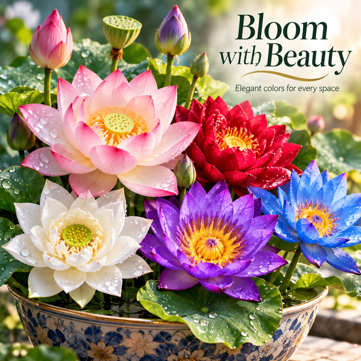 🪷Water lily Bulbs - The Sacred Bonsai Lotus Flower