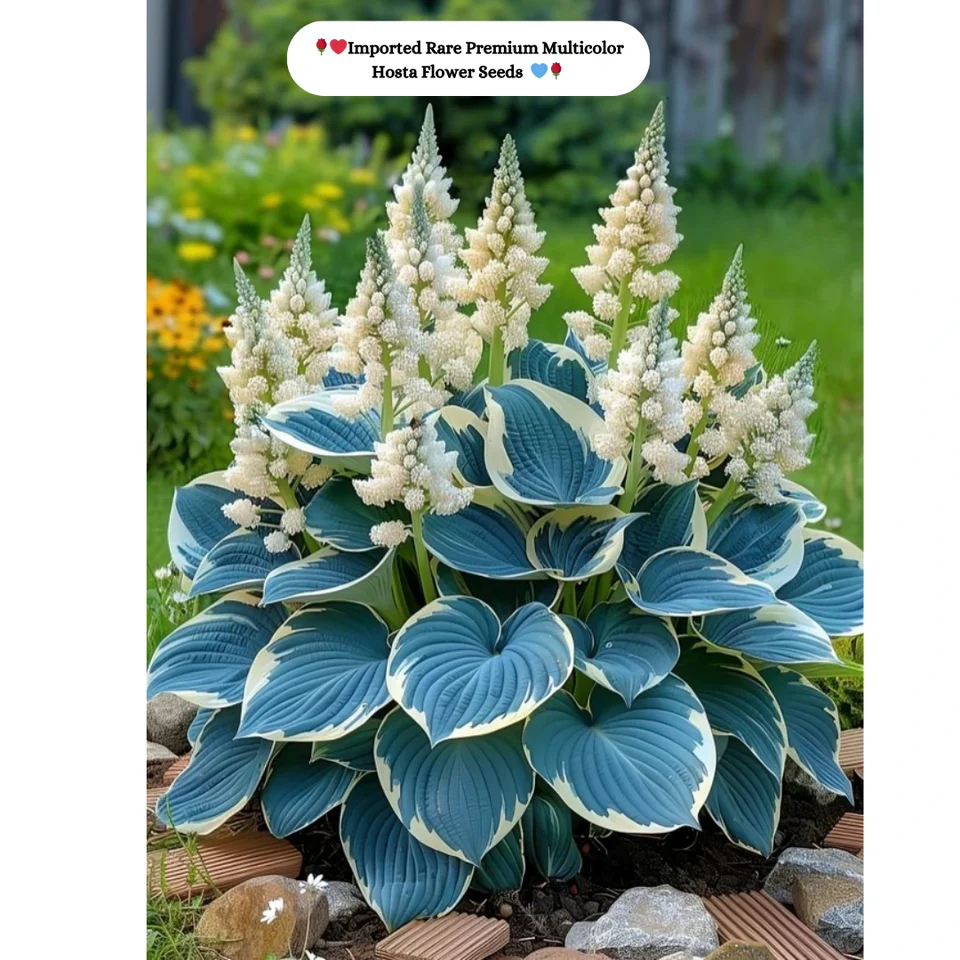 🍃🌸 9 Rare & Breathtaking Premium Multicolor HOSTA SEEDS 🌸🍃