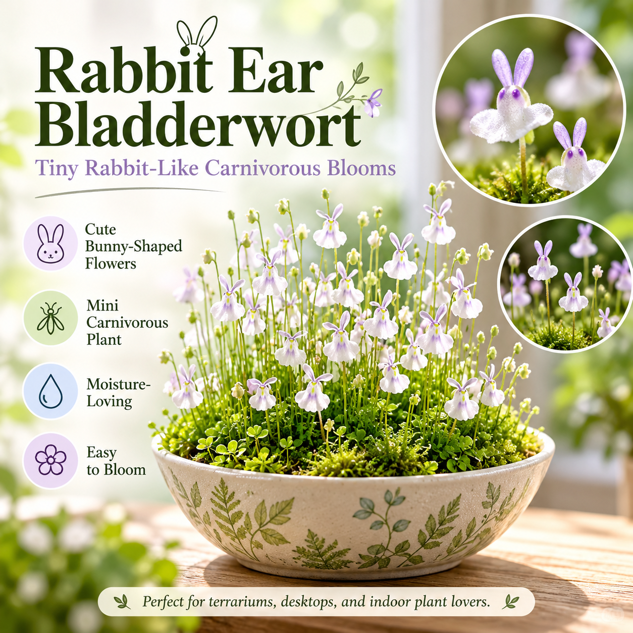 Bunny Bladderwort Seeds