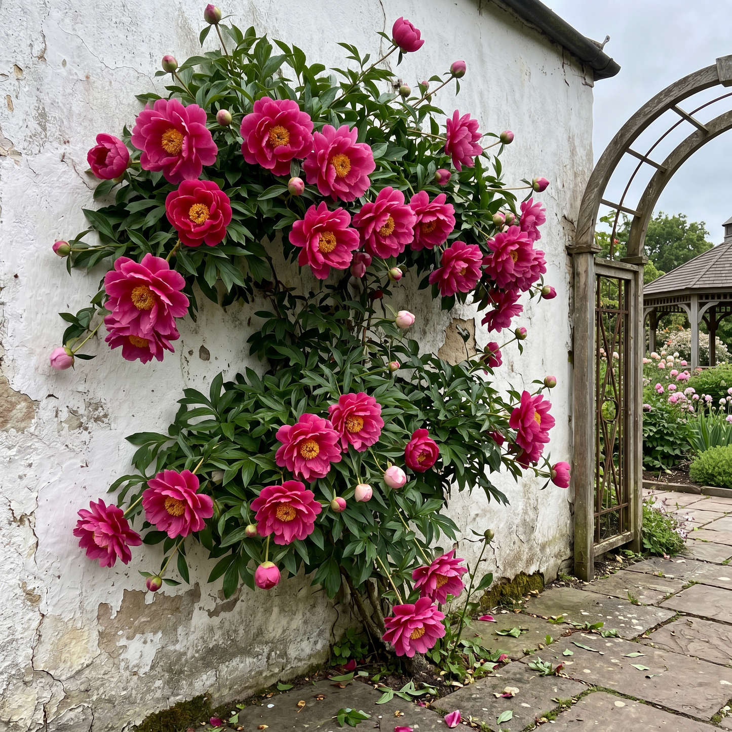🌸 Rare Climbing Peony Bulbs🪴Big Full Blooms, Cold Hardy Perennial, Eas