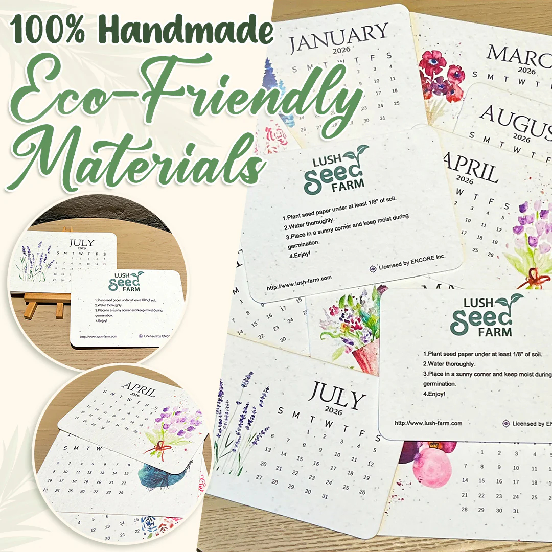 🌱 The 2026 Blooming Calendar: A Garden in Every Page