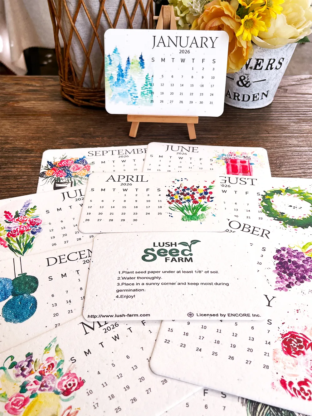 ✨Early Black Friday Sale 70% OFF⏰Eco-Friendly Plantable Seed Calendar 2026