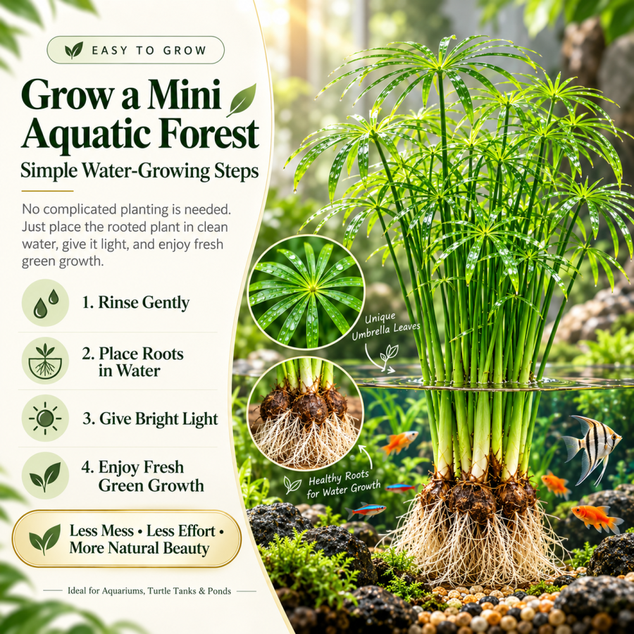 Create Your Own Mini Aquatic Forest