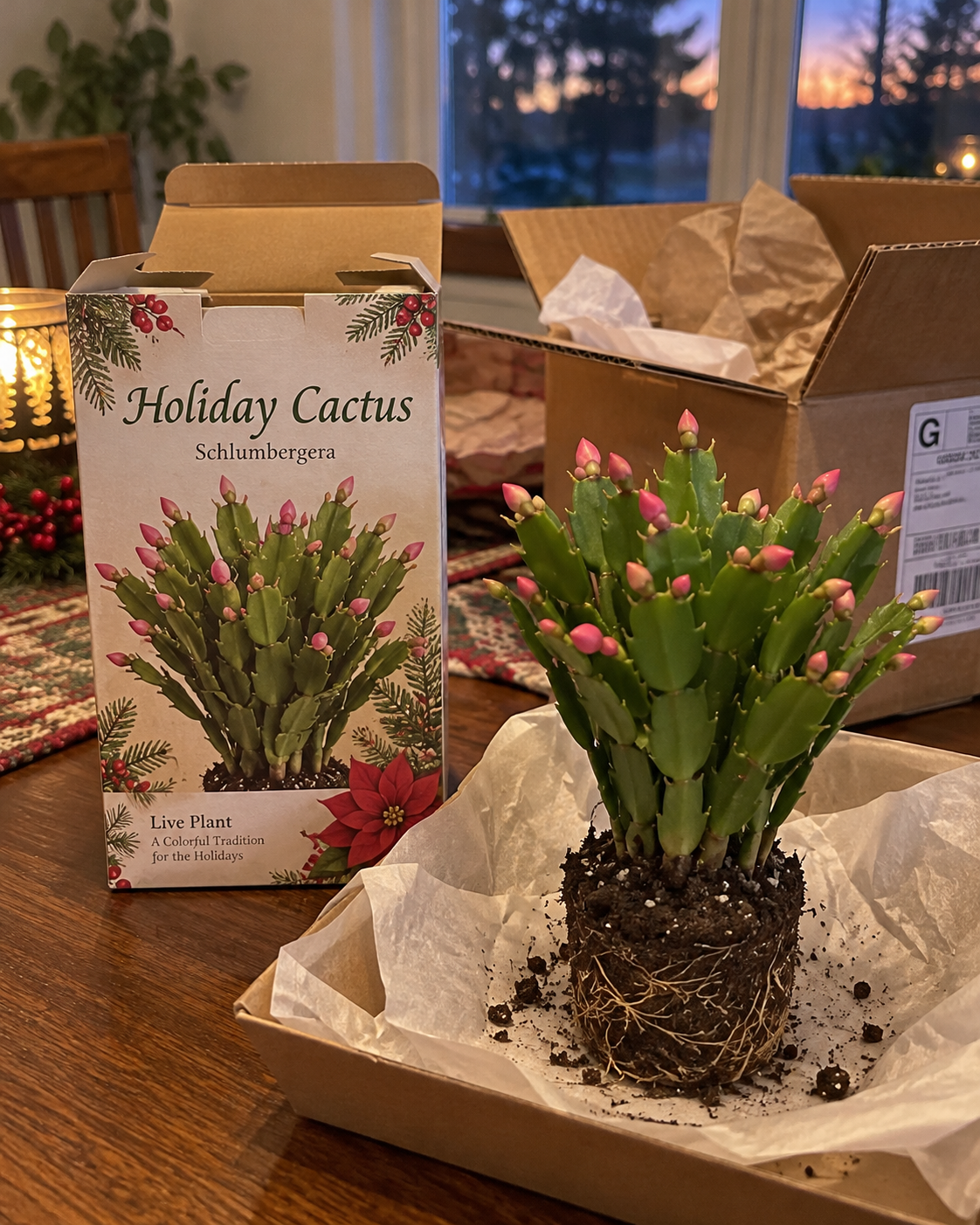 Holiday Cactus Starter Plant