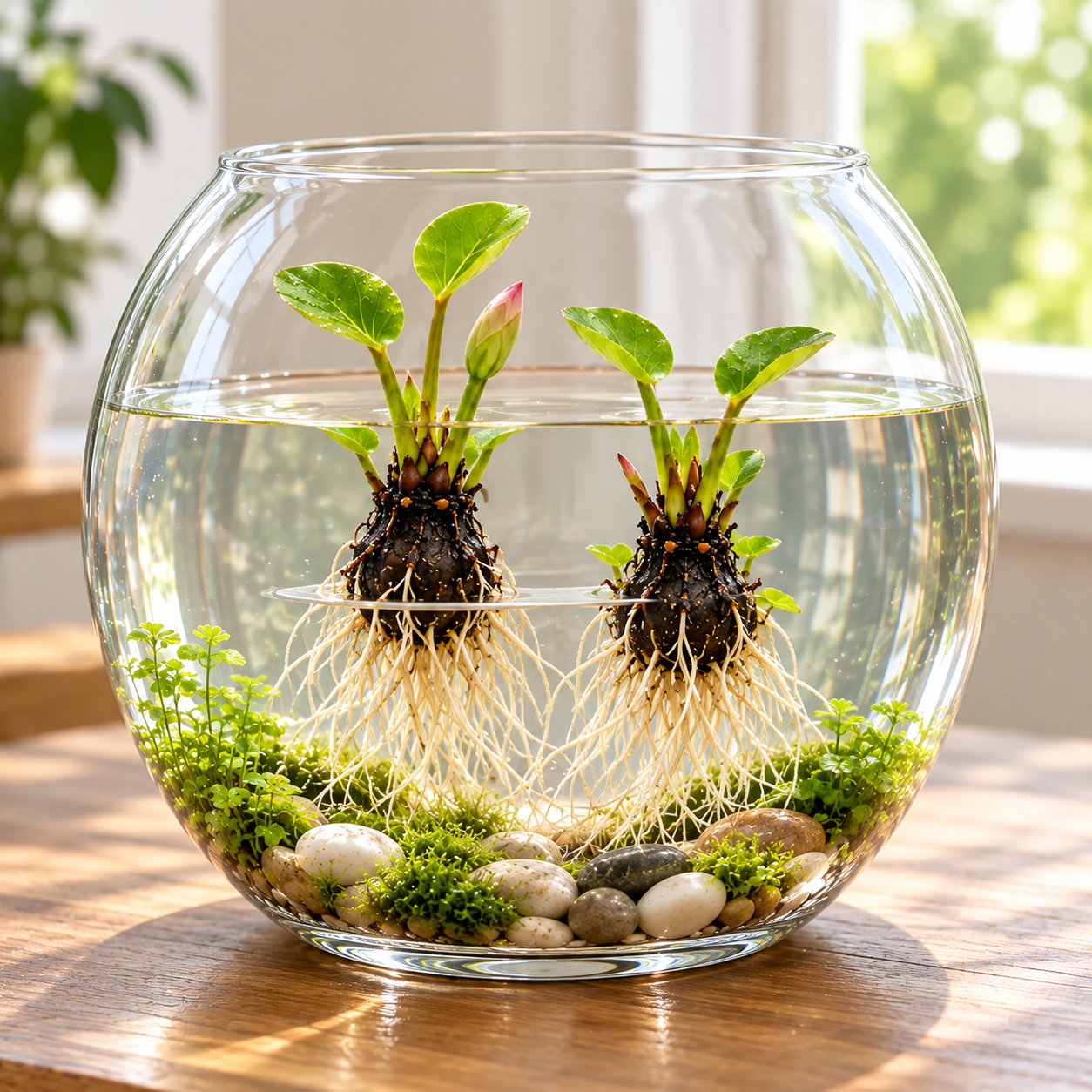 Simple aquarium plant starter