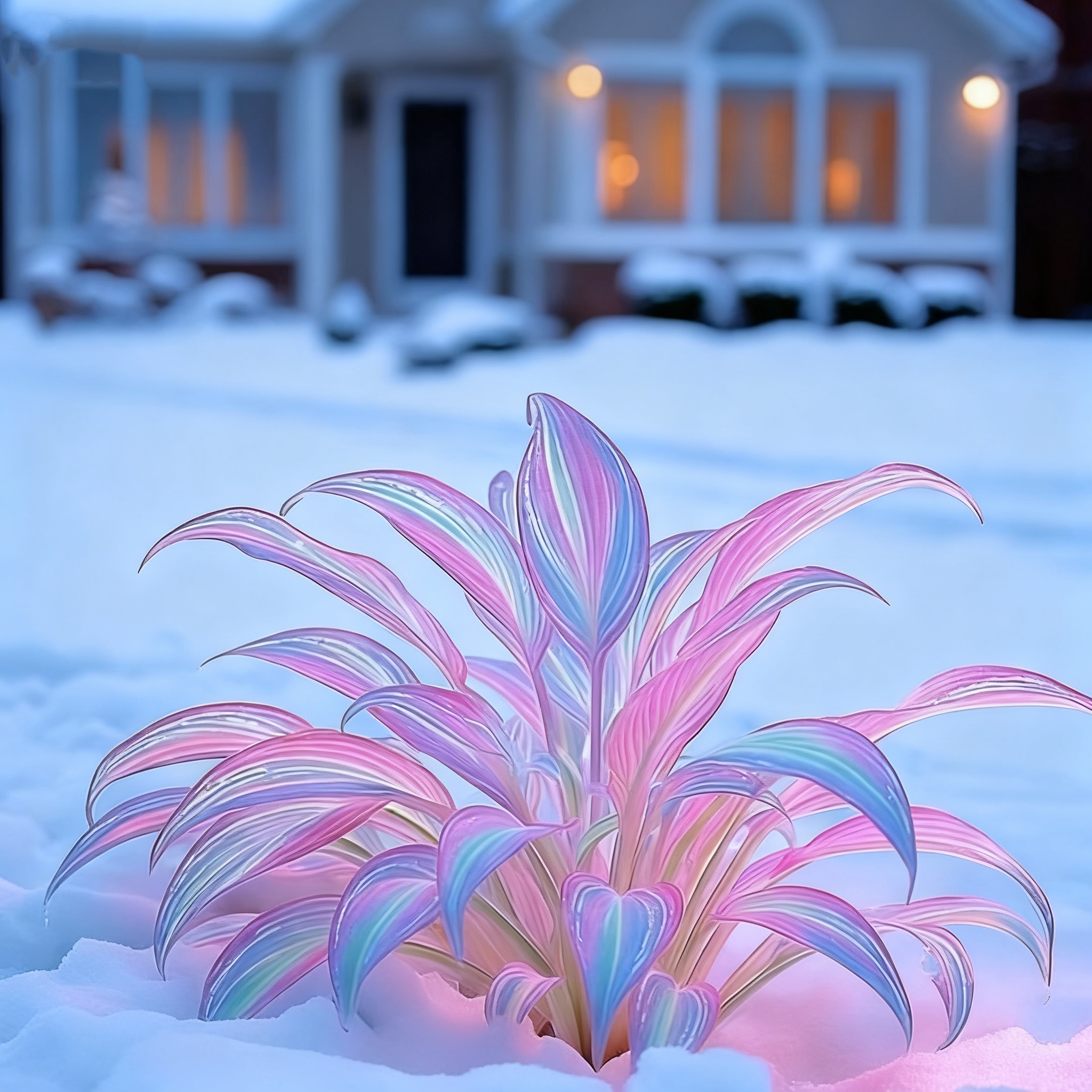 🌈 Dream Aurora Hosta – Grow Iridescent Magic in Your Garden! ✨