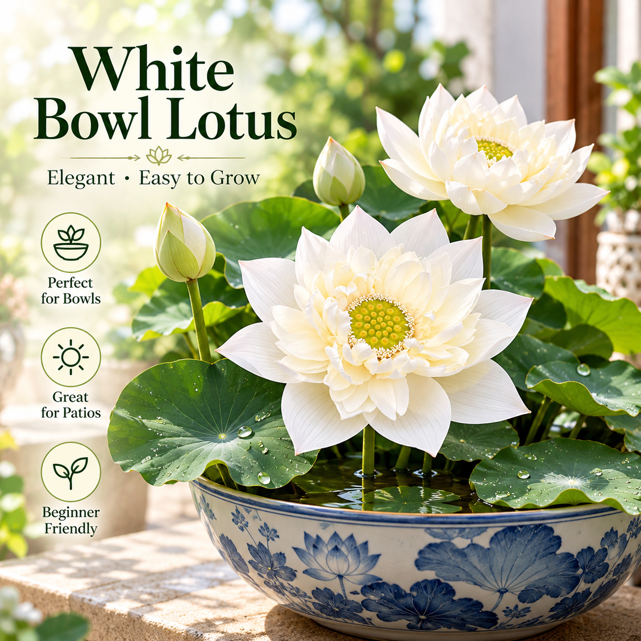 🪷Water lily Bulbs - The Sacred Bonsai Lotus Flower