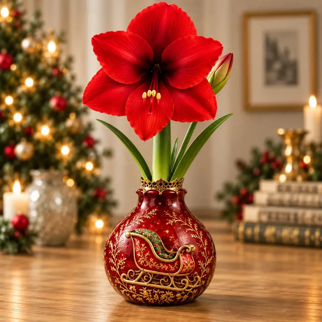 Minerva Waxed Amaryllis