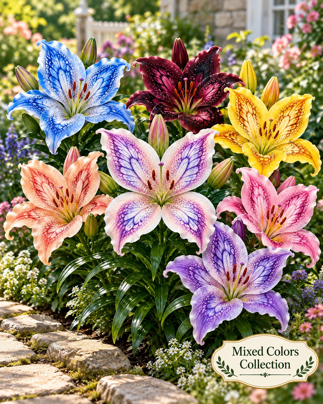 🦋Butterfly Lily Bulbs-Stunning Blooms for Every Garden✨