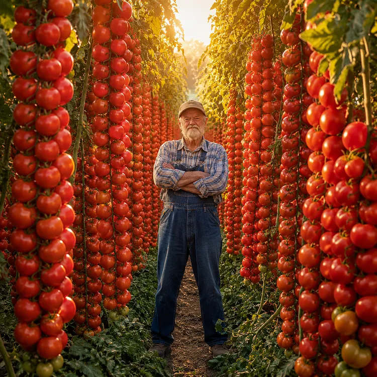 Giant Vineman Tomato 🍅 | Big, Juicy, and Full of Flavor!