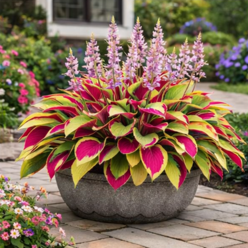 🌟High-Yield🌟 Potted Hosta Bulbs🪴