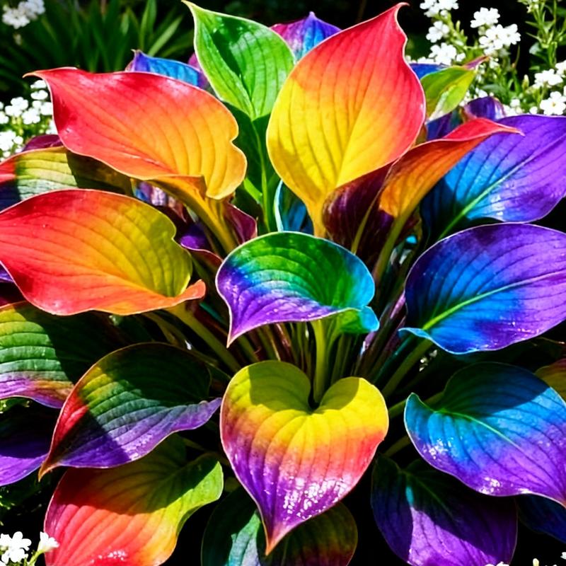 💫 Color Symphony Hostas – Rare Multicolor Perennial for Shaded Gardens & Yards (Non-GMO, Zones 2-11 Grown)