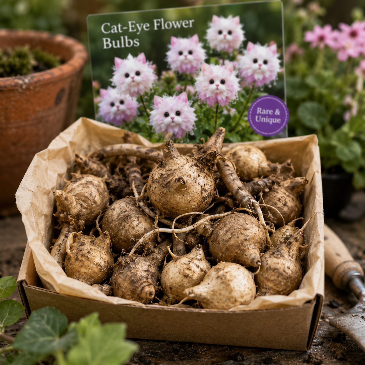 😻Magical Cat-Eye Flower Bulbs – Cute, Rare & Easy to Grow
