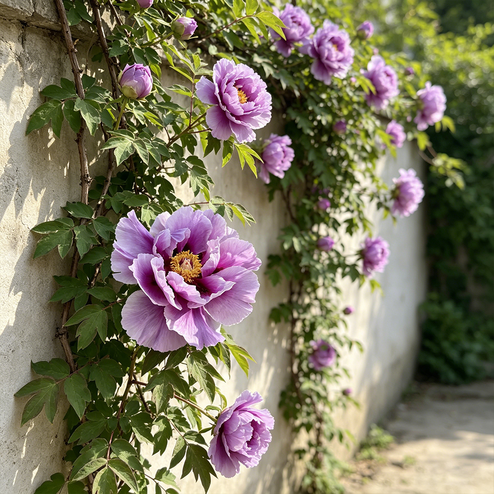 🌸 Rare Climbing Peony Bulbs🪴Big Full Blooms, Cold Hardy Perennial, Eas