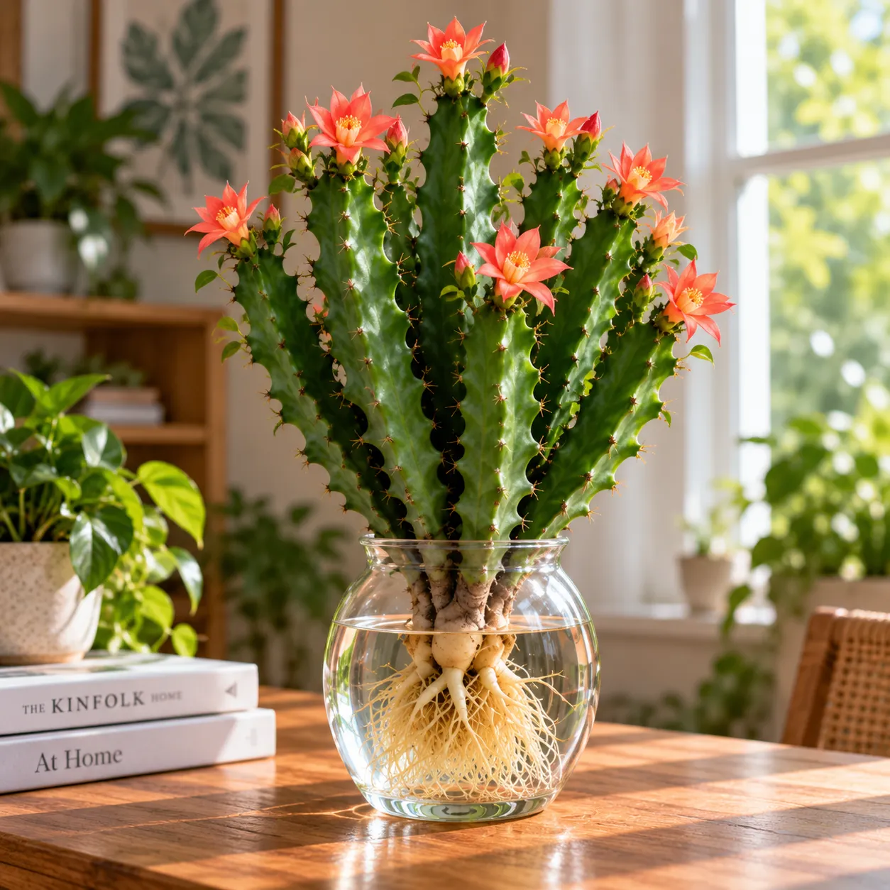 🌵 Rare Colorful Dragon Bone Flower Bulbs – Sculptural Stems with Delicate Blooms