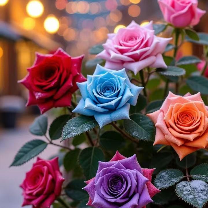 Mixed Rose Seeds (200 seeds)-Heirloom and rare varieties for the home garden, non-GMO, easy-to-grow beautiful perennial flowers