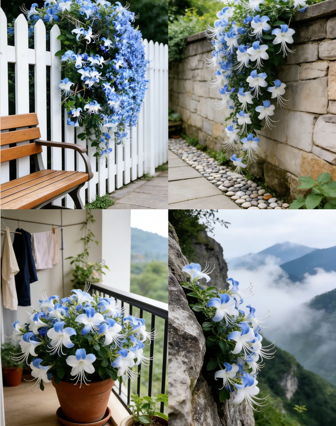 🌌 Blue Butterfly Flower Seeds – Bring the sky into your garden!