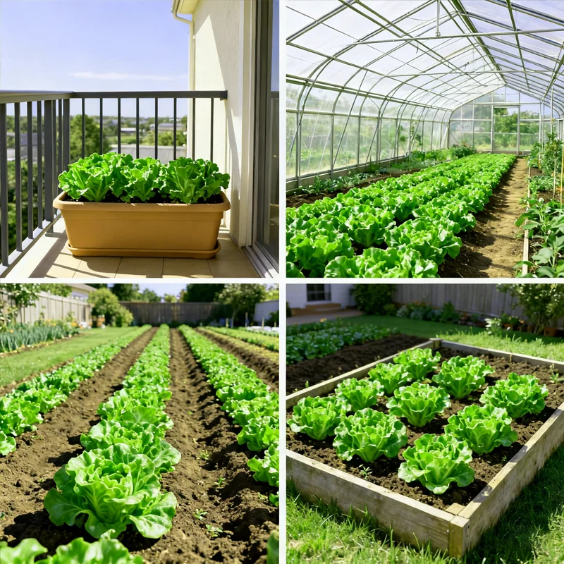 🌱 Grow Your Own Italian Lettuce from Seed — Crisp, Sweet & Easy to Harvest