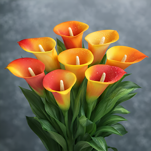 🌷Mysterious Aurora Calla Lily