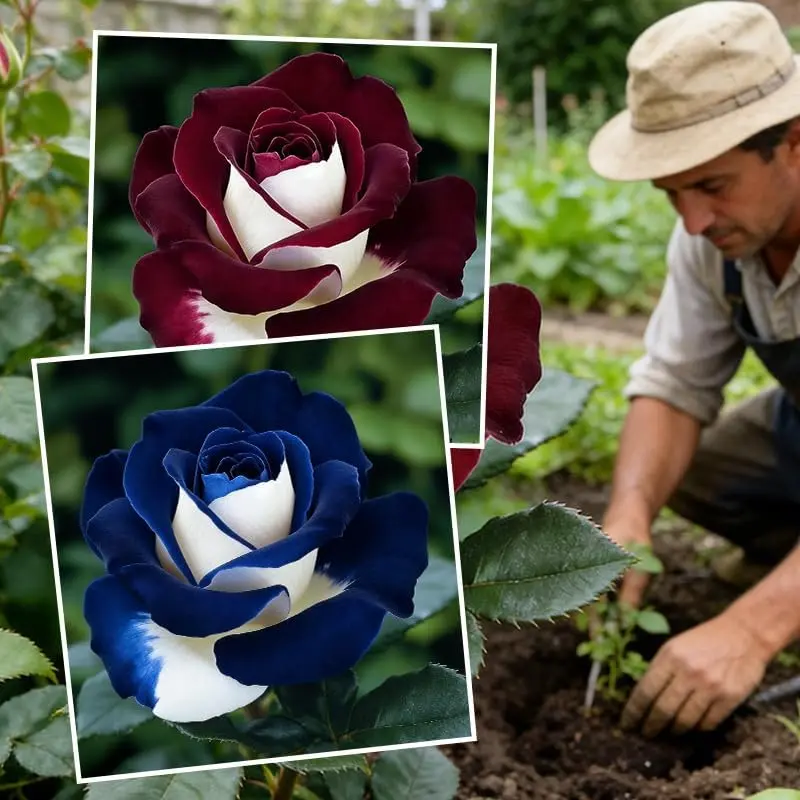 300Pcs Mix Colorful Rose Flower Seeds for Home Garden & Container Planting - Perennial Fragrant Flowers