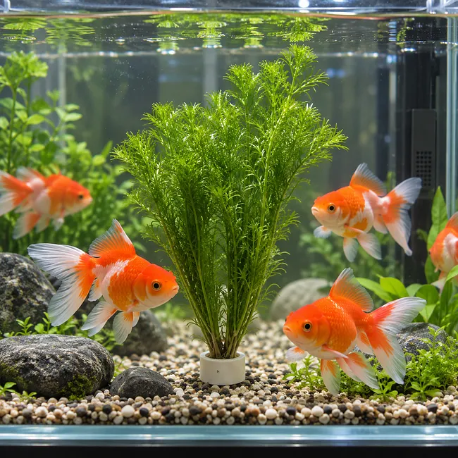 🌿 Emerald Feather Aquatic Grass – Easy-Grow Live Aquarium Plant 🐟