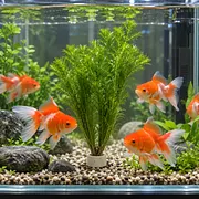 🌿 Emerald Feather Aquatic Grass – Easy-Grow Live Aquarium Plant 🐟