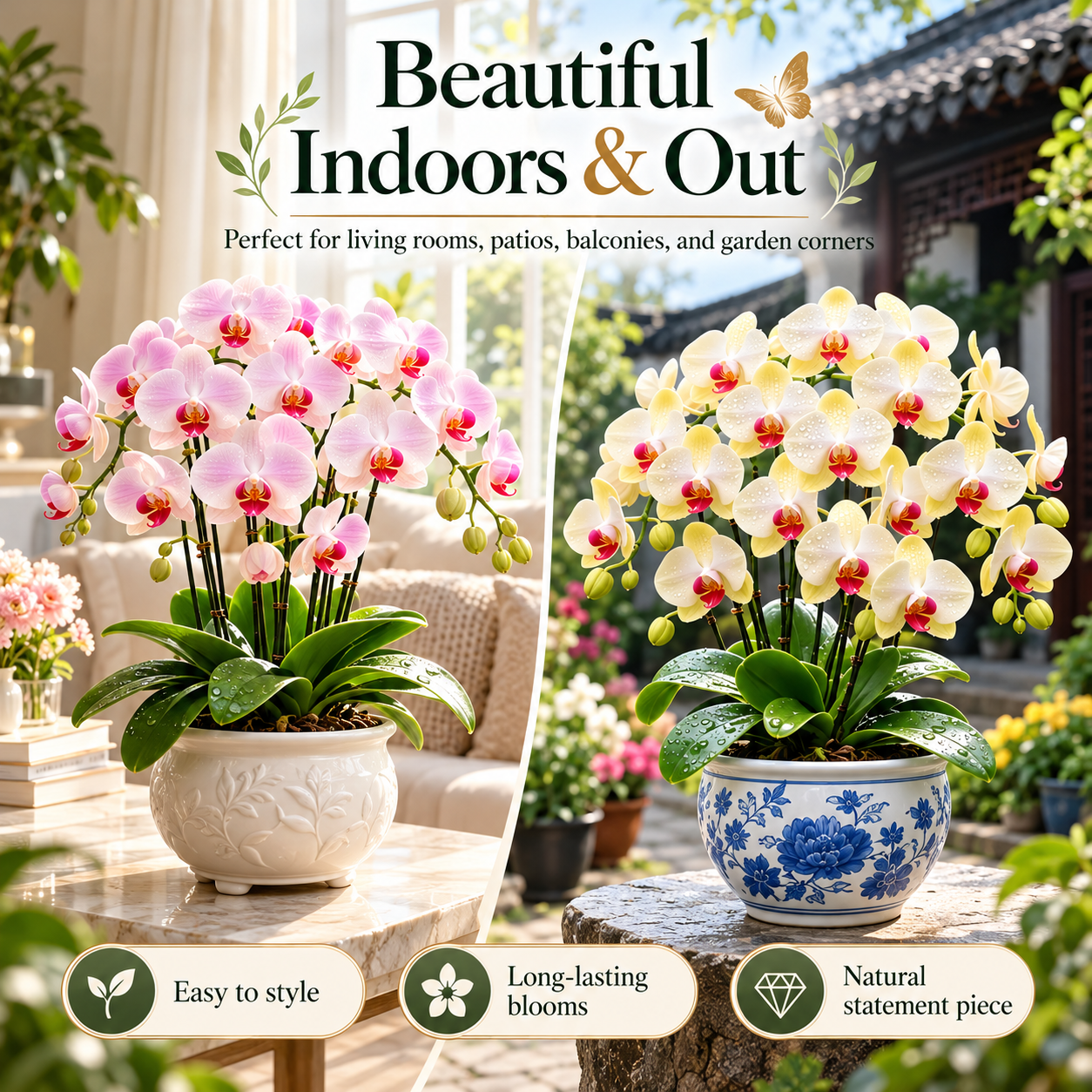🦋🦋Phalaenopsis Flower Bulbs
