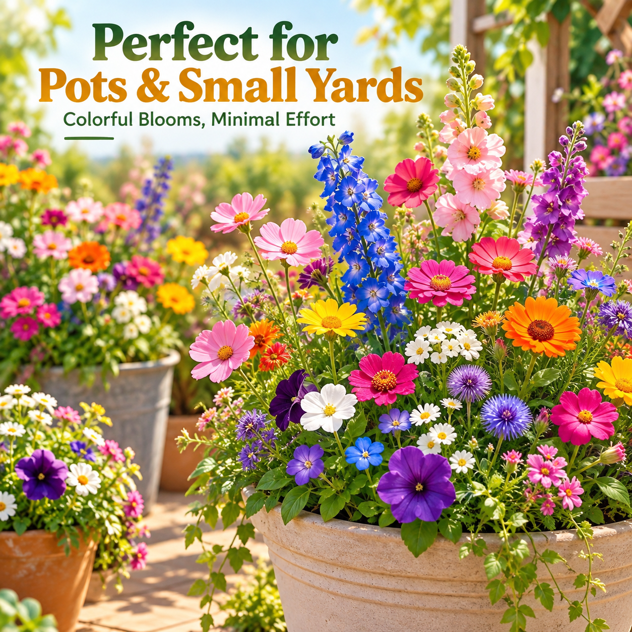 🔥Last day clearance💝Premium Cold-Hardy Mixed Perennial Seeds - Selected 40+ Fall Planting Mix