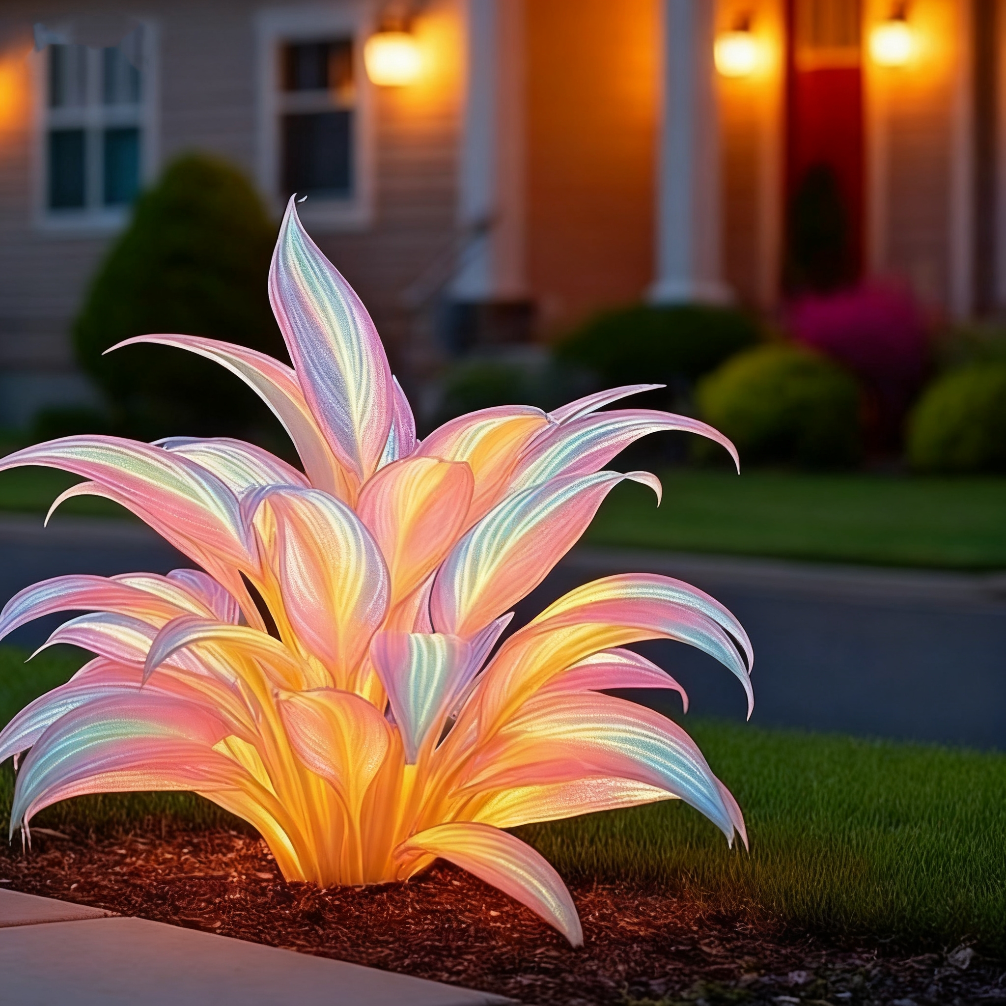 🌈 Dream Aurora Hosta – Grow Iridescent Magic in Your Garden! ✨